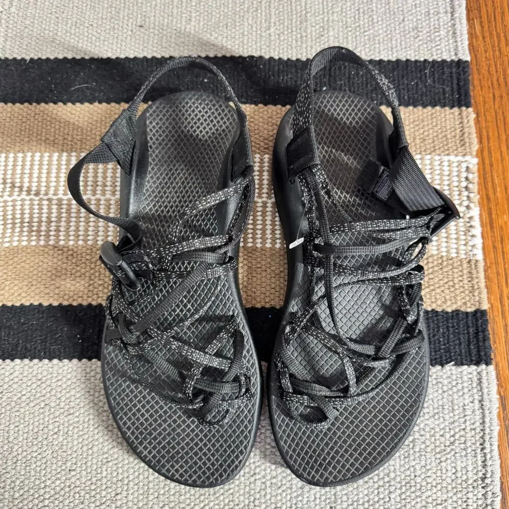 Chaco Women's ZX/3 Classic Hiking Camping Sandal Women 9 Black Gorpcore Comfort